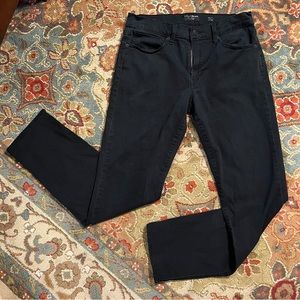 Lucky Brand 121 Slim Straight Black Jeans 32x32 soft fabric